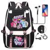 Hot My Little Pony Backpacks Girls Women Laptop School Bags for Teens Fashion Travel Backpacks Printing Capacity Satchel Mochila