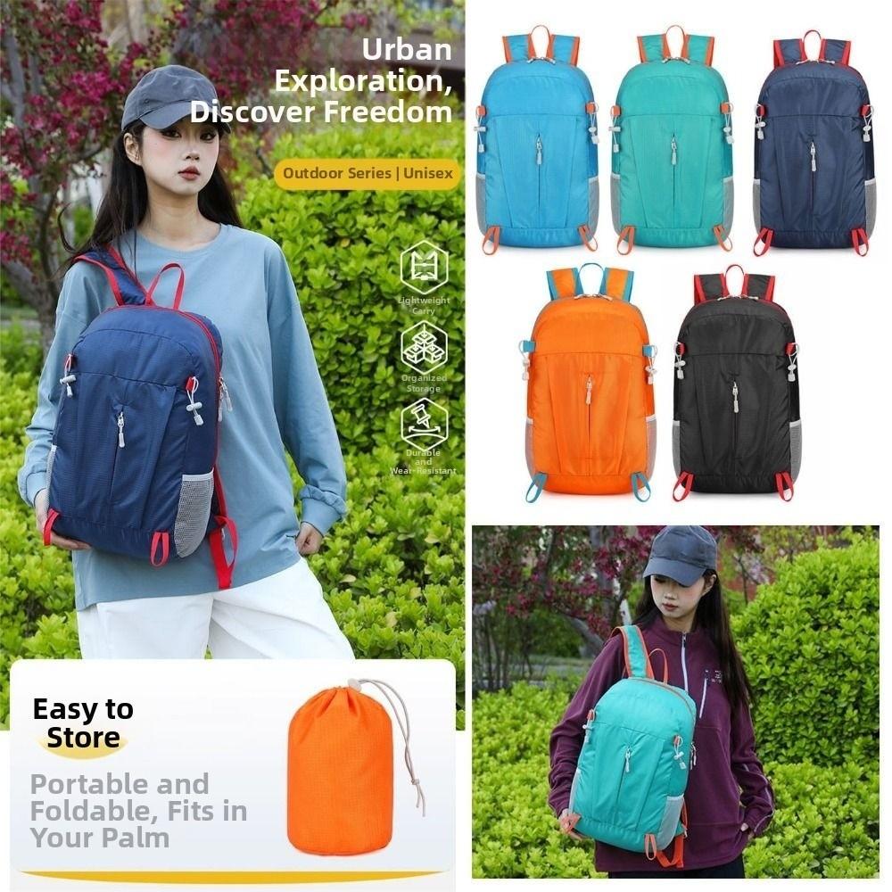 20-35L Packable Backpack Ultralight Nano Waterproof Daypack Outdoor Folding Handy For Men Women