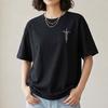 Unisexs Summer Fashionable Casual Loose Plus Size Printed Sports Round Neck Short Sleeved Tshirt Top