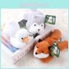 Cute Fox Penguin Panda Turtle Rabbit Animal Lying Plush Doll For Decoration Room