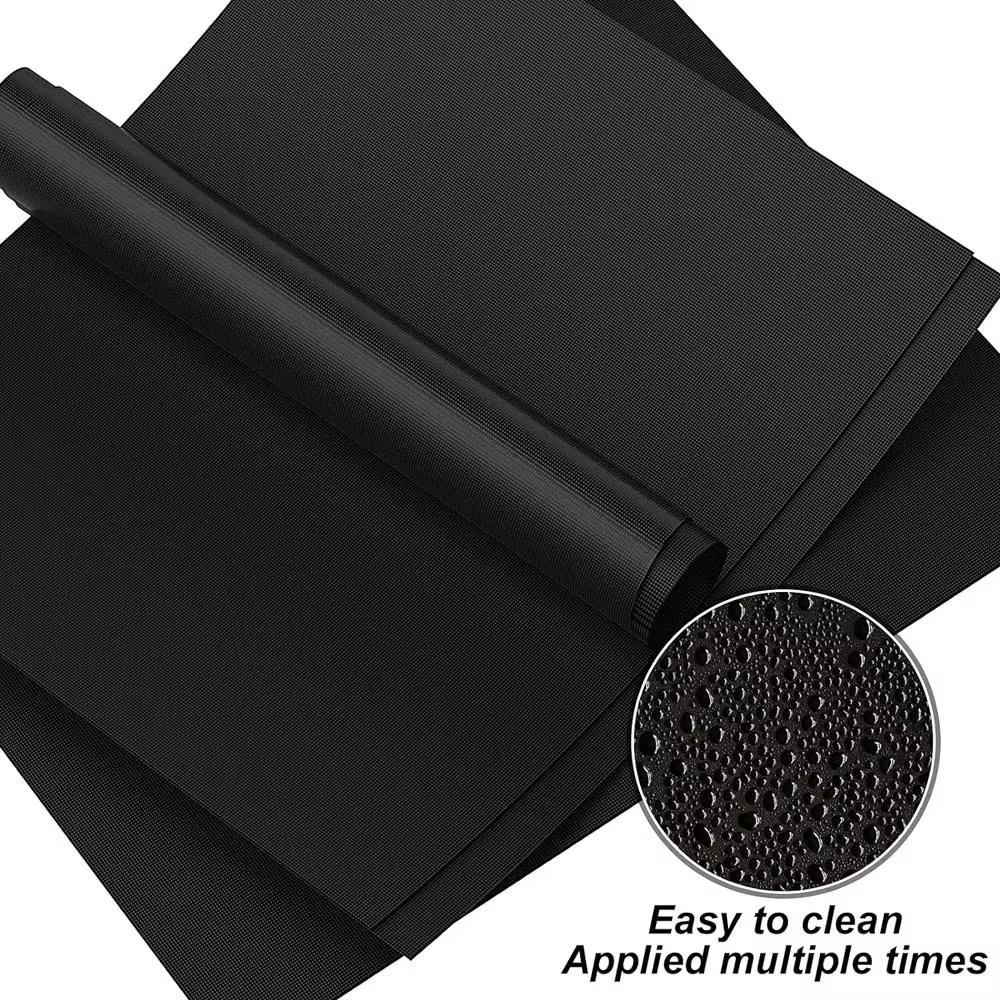 BBQ Mats Oven Bottom Liners Reusable Non-stick Baking Mats Outdoor Party Protective Mats Kitchen Tools Heat Resistant Grill Mats