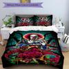 3pcs Horror It "Clown" Bedding Set, Soft Polyester Duvet Cover and Pillowcases Machine Washable Seasons all suitable 04