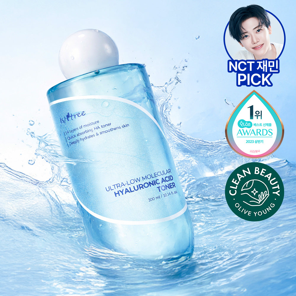 Isntree Ultra-Low Molecular Hyaluronic Acid Toner 300ml