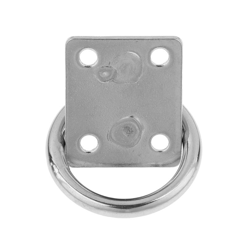 3.5*3cm High Quality Stainless Steel Universal With Ring Marine Eye Plate Stable Rust Protection Boat Cabin Accessories