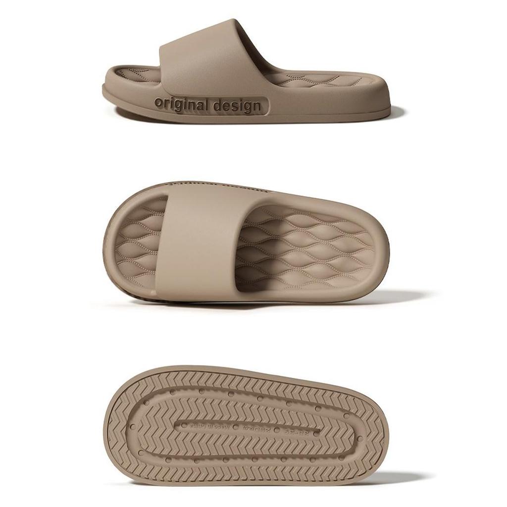 Summer Women Home Slippers Thick Bottom Beach Indoor Slides Cloud Comfortable Non-slip Slippers Breathable Lightweight Men Bathroom Slippers