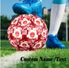 Size 5 Football Custom Name Text, Outdoor Training Soccer BallAberdeen FC