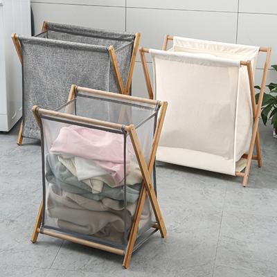 Convenient Clothes Basket Comfortable Fabric Folding Large Capacity Laundry Organizer for Home