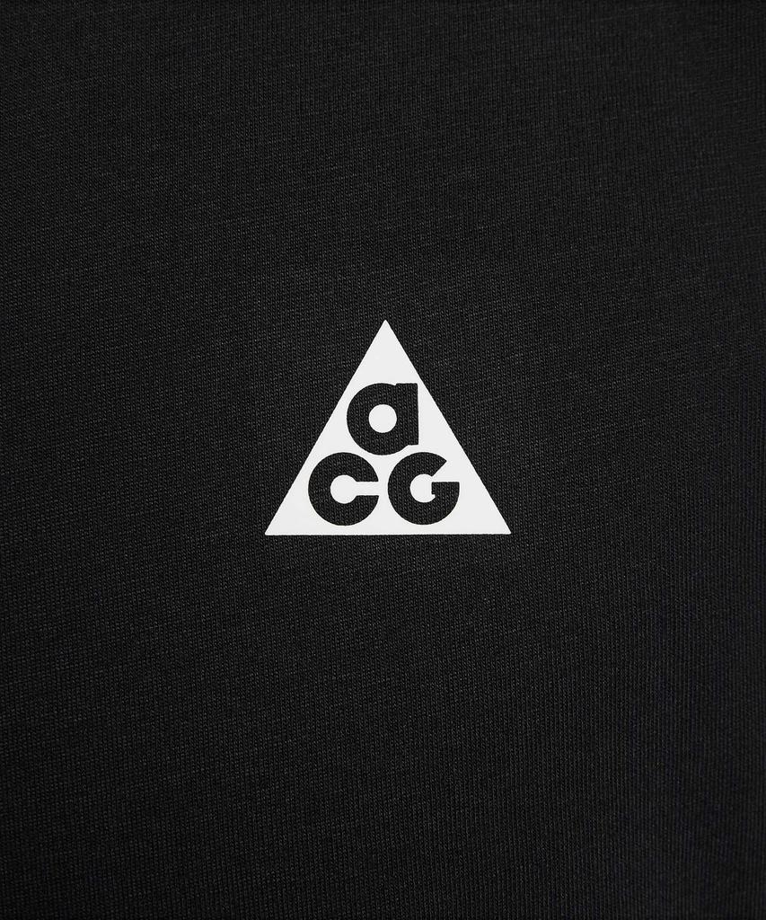 NIKE Acg Solar Chase Dri-Fit Adv Trail Running Top M - Black: Summit White / Io9678-010