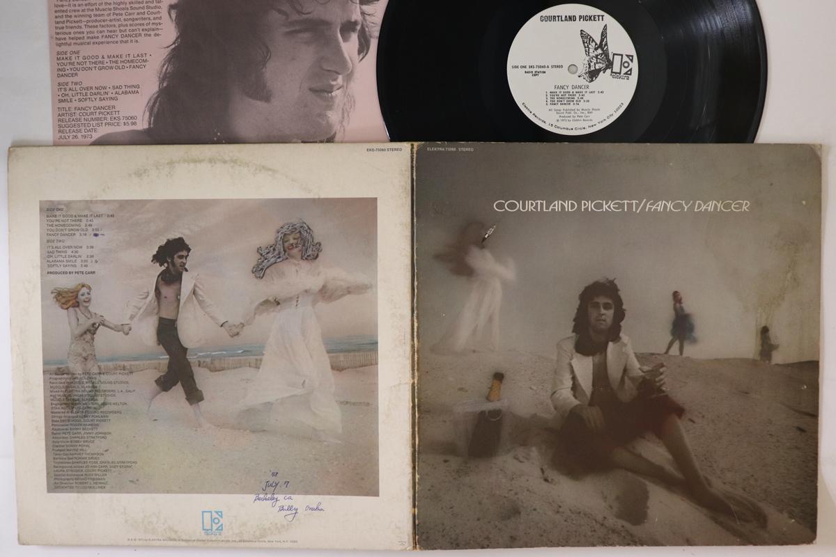 

LP Record COURTLAND PICKETT Fancy Dancer EKS75060PROMO ELEKTRA 1973 US Rock Used