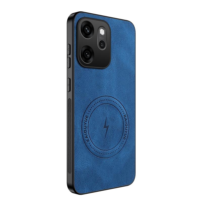 For OPPO Reno 14 Luxury Magnetic Wireless Charge Case For OPPO Reno 14 Pro Shockproof Matte Leather Back Cover Reno 14 F Shell