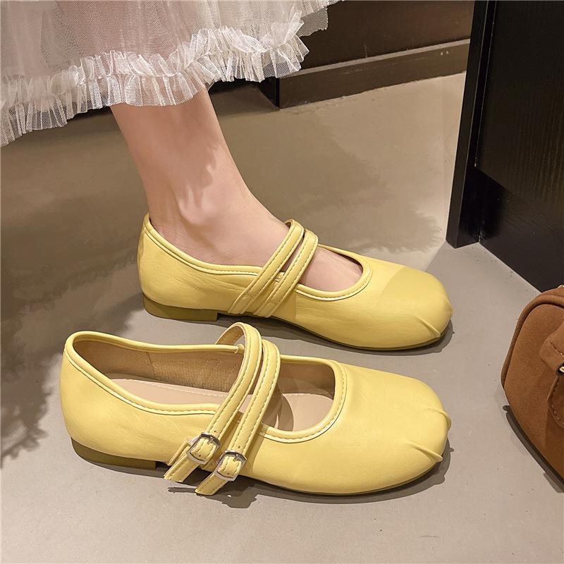 2025 New French Retro Mary Jane Shoes for Women's Summer Wear Niche Design Sense with Single Shoes for Women's Wear