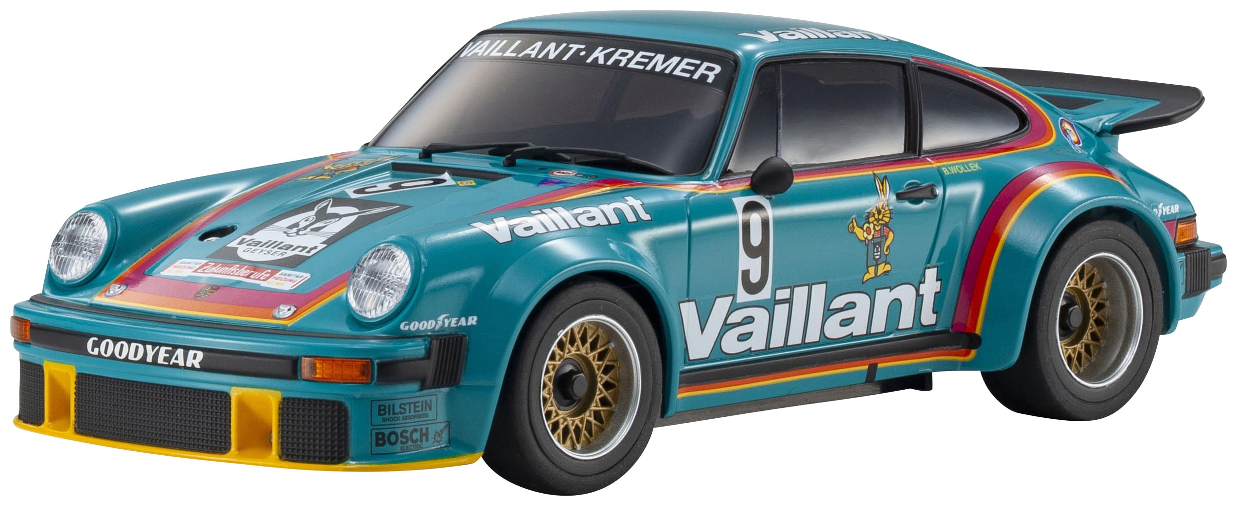 Kyosho ASC Porsche 934 RSR Turbo 1976 Vaillant MZP162V MR04N-RM #9