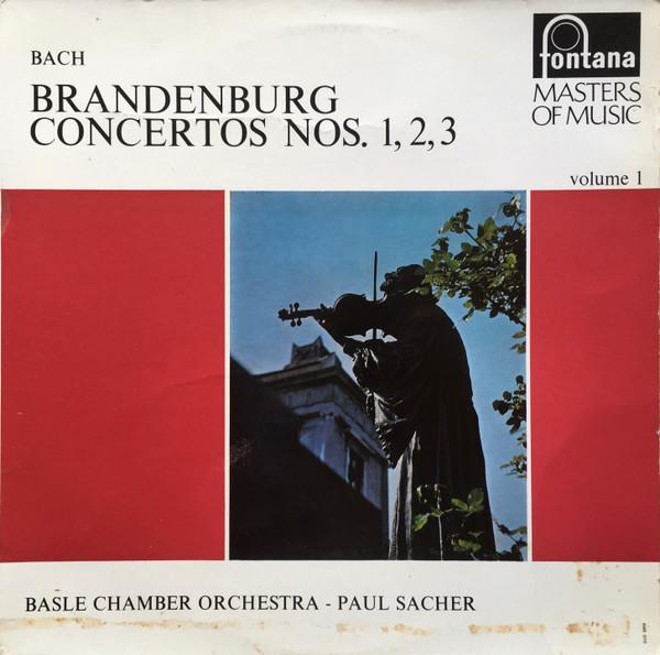 

LP Record JOHANN SEBASTIAN BACH BASLER KAMM Brandenburg Concertos Nos. 1 2 3 695010KL Fontana Japan Classical Used