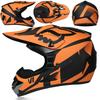 Four Seasons Motorcycle Off-road Helmet for Men and Women, Electric Bike Helmet, Mountain Bike Off-road Helmet, Racing Speed Descent Pedal
