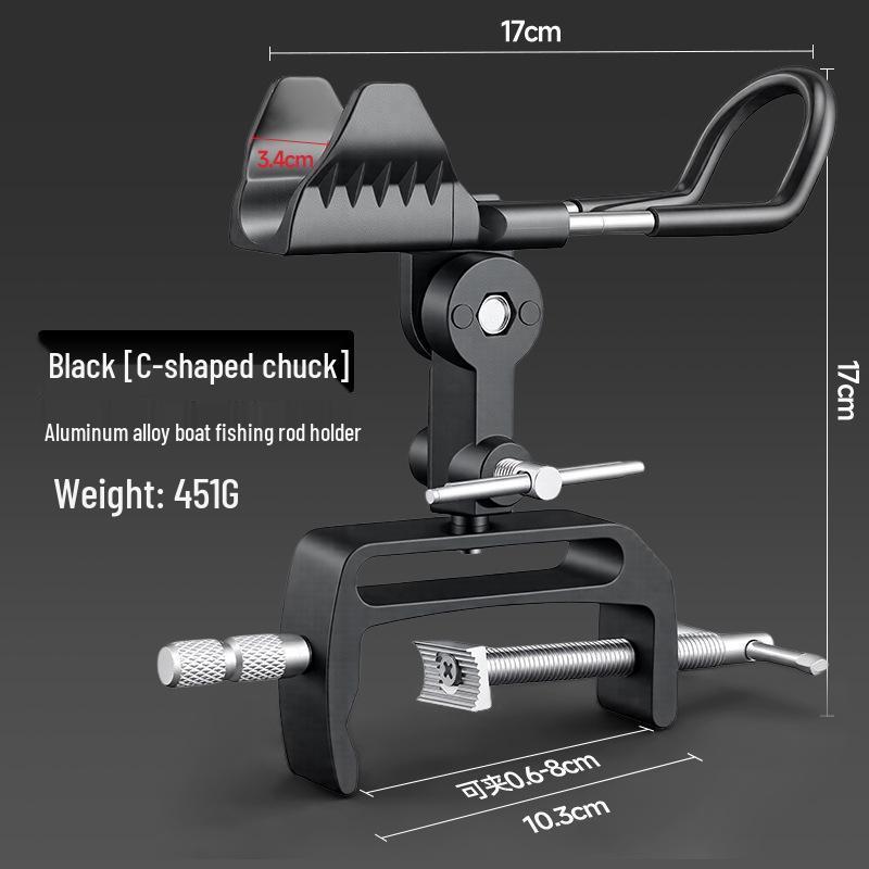 All-Metal Boat Rod Holder for Fishing Trolling