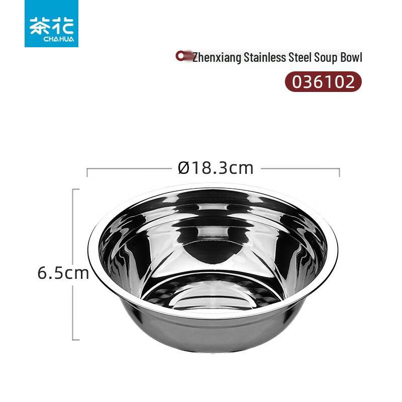 Chahua 18.3cm Stainless Steel Multipurpose Bowls (Set of 5)
