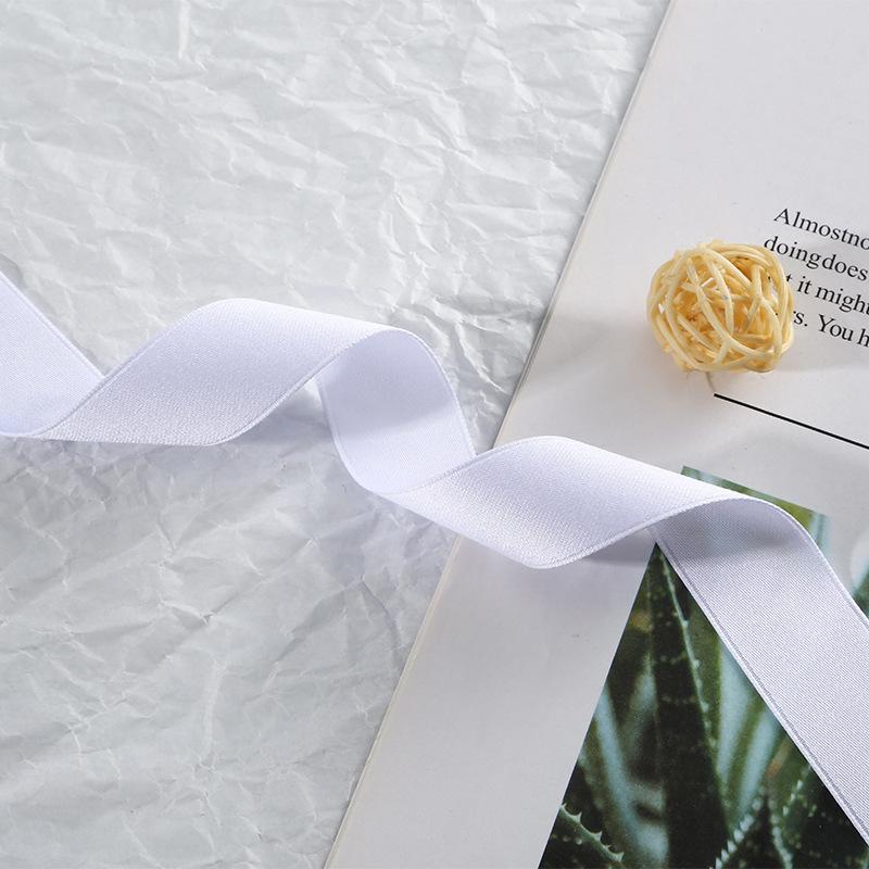 Double-Sided Matte Webbing Thickened Polyester-Cotton Jewelry Trophy Decorative Accessories Bow Colored Ribbon