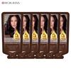 Rojukiss Hårfarge Naturals Shampoo Naturlig Svart/Mørkebrun/Natural Mahogny 30 ml x 1/3/6 stk - Thai Hårpleie