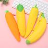 Silicone  Large  Cute Pencil Case Pencil Bag Vegetables Stationery Pag
