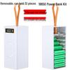 Scocca per Power Bank DIY Senza Saldatura a 32 Sezioni con Ricarica Wireless