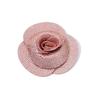 Sewing Supplies Flower Brooch Pin Self-Adhesive Option DIY Craft Patches  For Wedding Party