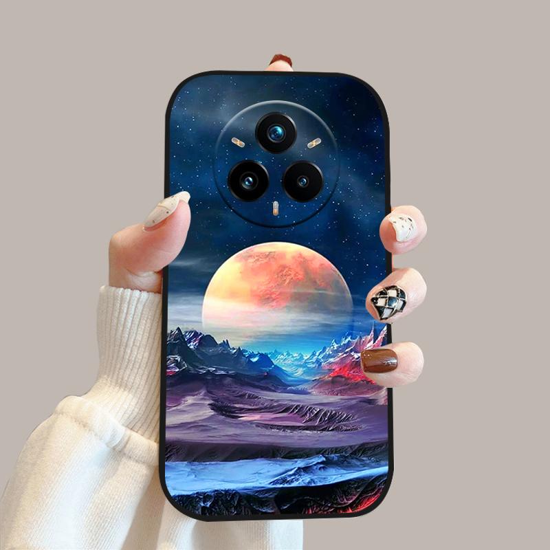 Fashion Case For Oppo Realme 14 Pro Soft Silicone TPU Phone Bumper Shells For Realme14 Pro Capa RMX5056 Protective Fundas Cover