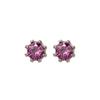 [Crown Stud Earrings with Zircon Light Luxury Fashion Elegant Simple Design Chic Women Jewelry]