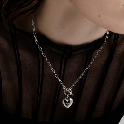 VINTAGE HOLLYWOOD Collier Cœur Cadenas d'Amour_VH25NNNE108V