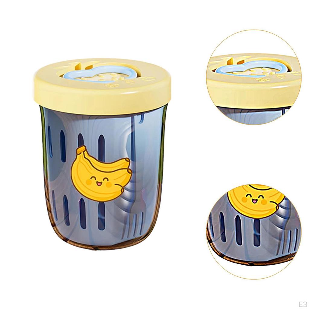 Nádoba na uskladnění ovocného salátu Nepropustná Lehká s rukojetí Přenosná víčka