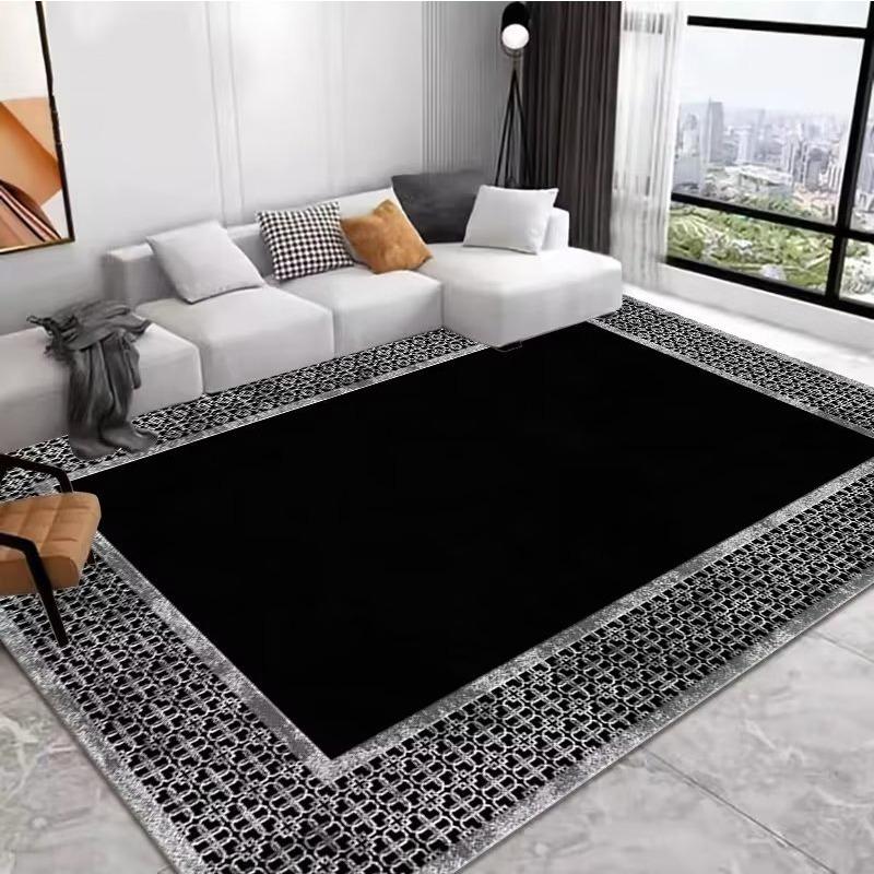 Modern Minimalist Nordic Carpet Light Luxury Sofa Rug for Living Room Bedroom Home Decor Fashionable Design