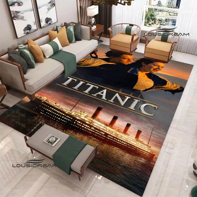 Titanic Leonardo DiCaprio carpet living room bedroom carpet balcony bathroom non-slip door mat bedroom decor birthday gift