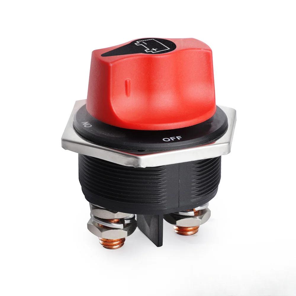 DC 12V 50A 100A 200A 300A Car Rally Battery Switch Disconnecter Power Isolator Cut Off Switch Kit For Truck Car Motorcycle Boat