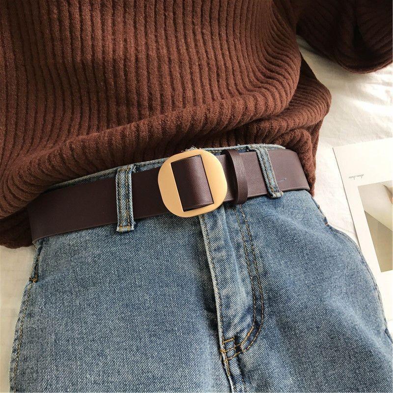 Stylish Waist Wide Cinch Belt For Women Soft Material Accessories Trendy