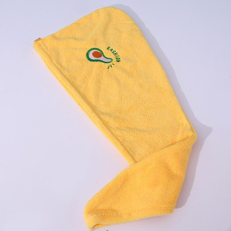 Microfiber Coral Fleece Quick-Dry Hair Wrap Towel