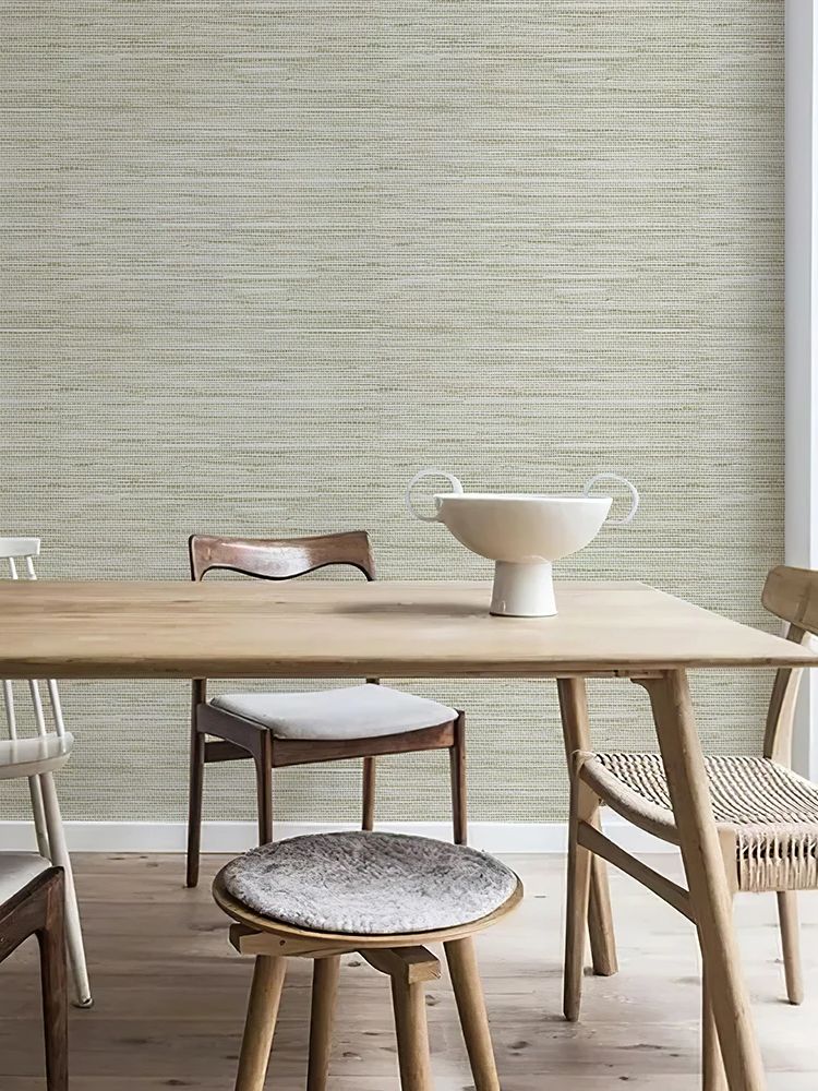 

Текстура Ощущение Легкий Желтый Соломенный Тканевый Обои Ретро Простой Декор Стен Мебель Ремонт Наклейки ПВХ Водонепроницаемые Обои 44cmx300cm