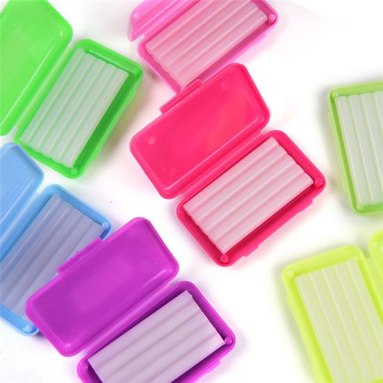 Yousheng 1Box Braces Wax Fruit Scent Sticky Enough Oral Care Braces Aligners Use Dental Wax for Home