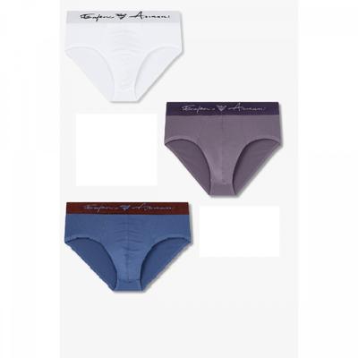 Men S cuShioned Logo Banding Brief 3Set  0815111012  0815111013  0815111014 