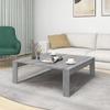 VidaXL Coffee Table Sonoma Grey 100x100x35 Cm Engineered Wood 816000