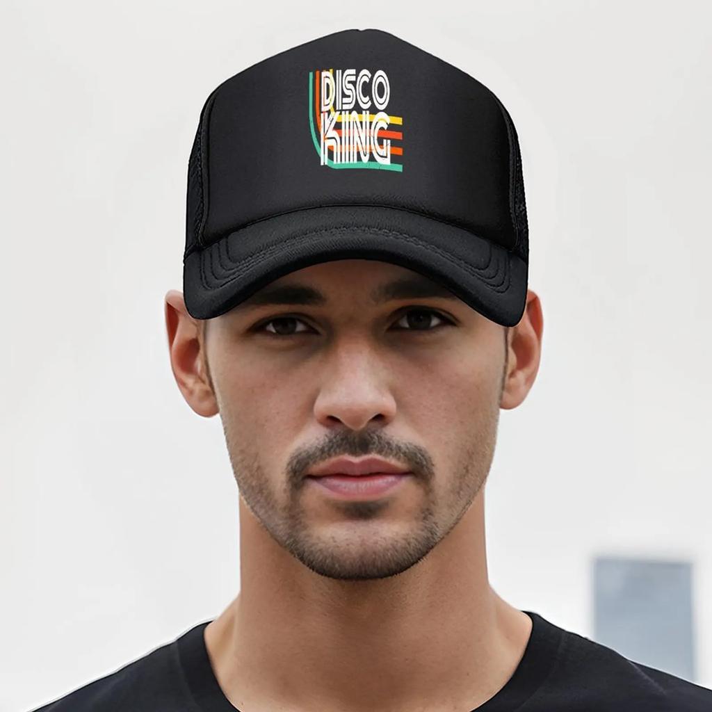 Disco king Baseball Cap summer hat custom caps Snapback Cap fishing hat Woman Hats Men's