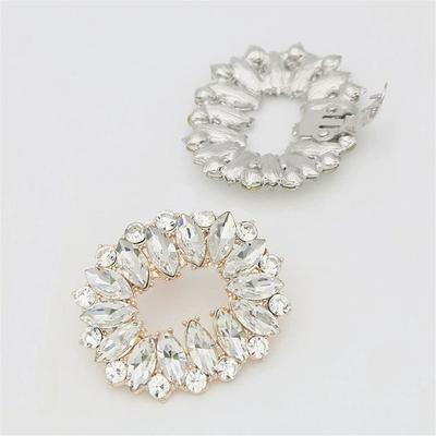 1PC Wedding Rhinestones Crystal Charms Jewelry Shoe Clips Shoes Decorations Charm Buckle Shiny Decorative Clips