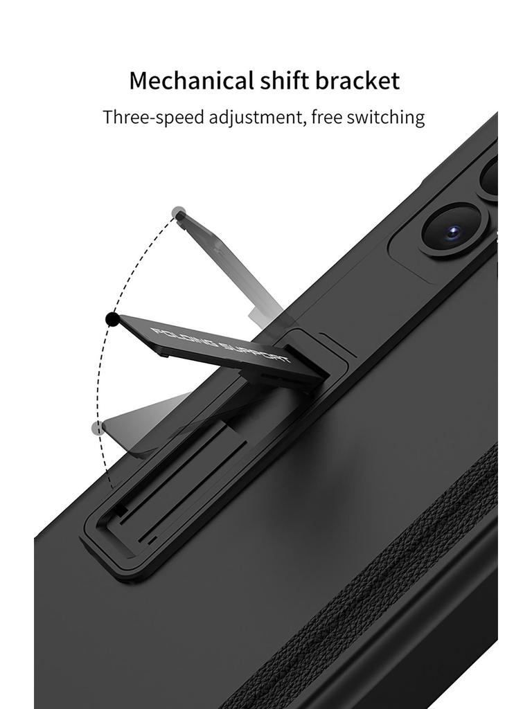 Samsung Z Fold5 Anti-peep Hinge Case: Foldable, Stand Function, Full Coverage, Drop-proof Protective Phone Cover