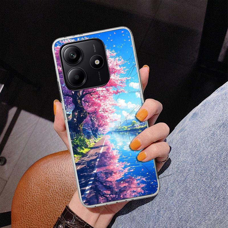 Japanese Cherry Mount Fuji Phnoe Case for Phnoe Case for Xiaomi Redmi Note 15 14 14S 13 Pro Plus 12 12S 11S 11E 10S 10 11T 5G Un