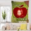 American Rock F-Fiona Singer A-Apple Colorful Tapestry Wall Hanging Bohemian Wall Tapestries Mandala Wall Art Decor