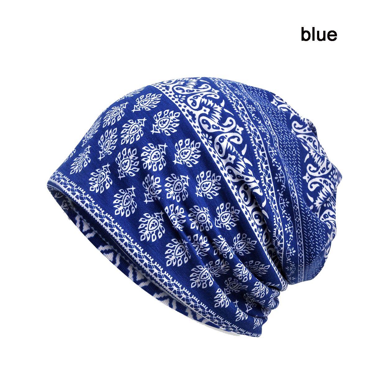 

Мягкий платок от выпадения волос, головной убор для химиотерапии, рака, весенне-летний тюрбан-шляпа, женские шапки-бини синий