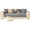 Winter Plush Leather Sofa Cushion Winter Thickened Cushion Non-Slip High-End Fabric Sofa Cover Cover Towel