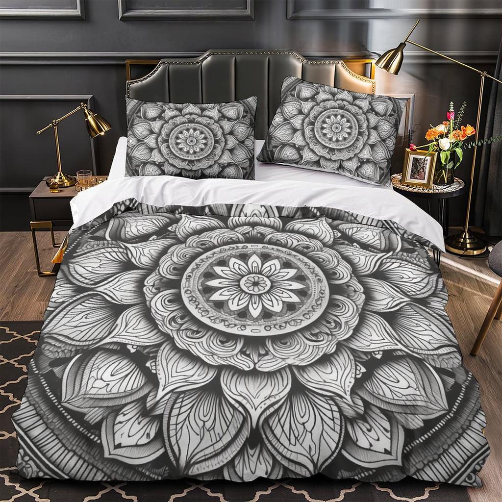 3D Digital Printing Bedding Two Or Three-Piece Set Bohemian Series Polyester