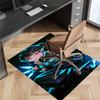 Demon Hunter Printed Absorbent Washable Carpet, Non-Slip Bathroom Mats, Kitchen Rugs, Yoga Mat,Living Room Entrance, Camping Picnic Rugs