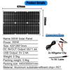 6000W Solar System Complete Kit 12V To 110V/220V 100A Controller 2*300W Panel Off-Grid Inverter System for Home/Camping Backup