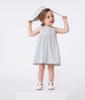 Dress A0CD4 36 Months 95cm [Petit Bateau] One-piece Off-white/Green