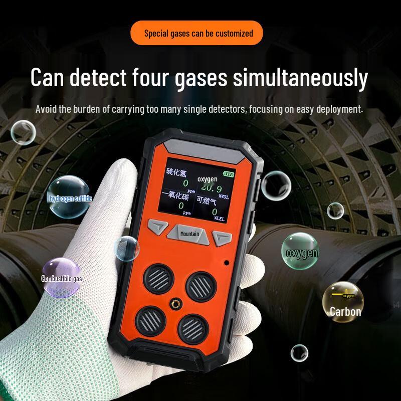 Hugu Portable 4-in-1 Multi-Gas Leak Detector